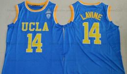 Le basket-ball universitaire porte UCLA Bruins Jersey de basket-ball universitaire Kevin Love Lonzo Ball Russell Westbrook Zach Lavine Reggie Miller Bill Walton cousu bleu blanc