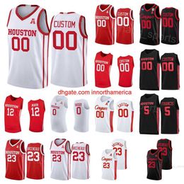 College Cougars Basketball 23 Terrance Arceneaux Jerseys 34 Hakeem Olajuwon 44 Elvin Hayes 22 Clyde Drexler 5 JaVier Francis Sewing NCAA Custom Name Number