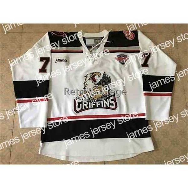 College Hockey viste Nik1 Grand Rapids Griffins Hockey Jersey bordado cosido Personaliza cualquier número y nombre 29 Ryan Keller 39 Tyler Bertuzzi 9 tomas