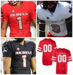 College Jerseys UNLV Rebels 12 Randall Cunningham 3 Lexington Thomas 6 Max Gilliam 8 Charles Williams Custom Football Stitched4487303