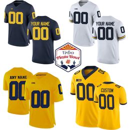 College Michigan Wolverines Maillots de football Klunder Knight Lidback Lovell McGregor McLaurin Metzger Moore Morris Mullings Nichols Okie Pollard Rolder Spurlock