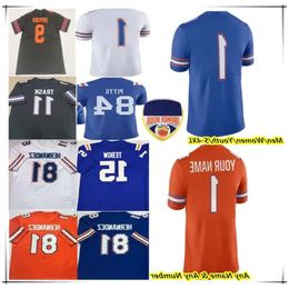 Collège Ncaa Football Anthony Richardson Maillots Nay'quan WRIGHT Justin Shorter Kyle Trask Pitts Tim Tebow Aaron Hernandez Xzavier Hender High