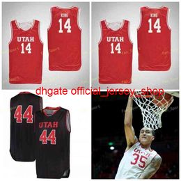 College NCAA Utes Basketball Jersey 2 Sedrick Barefield 3 Donnie Tillman 5 Parker Van Dyke cosido personalizado