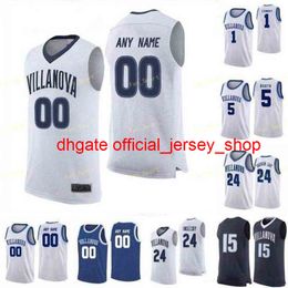 College NCAA Vilnova Wildcats Basketball Jersey 20 Kevin Hoehn 21 Dhamir Cosby-Roundtree 23 Jermaine Samuels Jr Custom Stitched