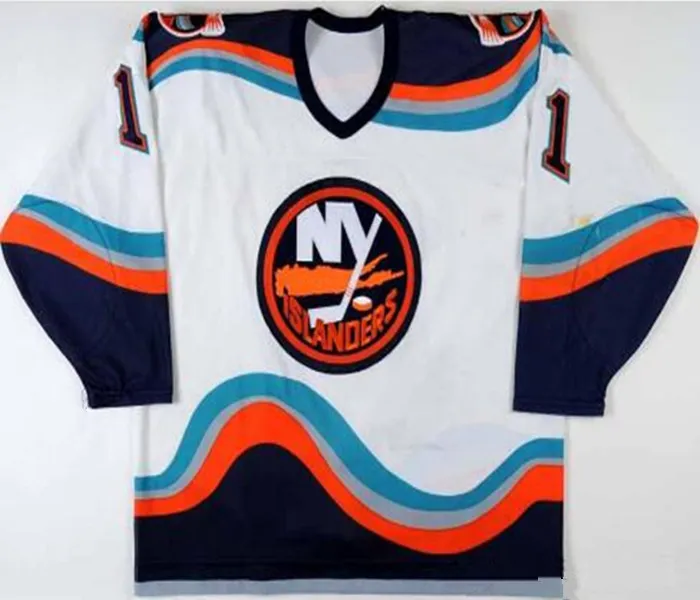 College Wear 1995 Retro New York Islanders Jersey Hockey Wendel Clark Zdeno  Chara Brett Lindros Andrew Ladd Bertuzzi Navy Blue White Altern De 27,57 €