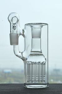 Collinss hookahs Clear 12 Arm Tree Percolator 18mm Glass Ash Catcher Glass Bubbler Glass Bong Envío gratis
