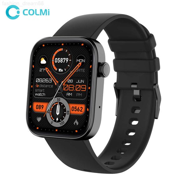 COLMI P71 llamada Smartwatch monitoreo de salud IP68 asistente de voz impermeable pantalla IPS reloj inteligente mujeres hombres barato