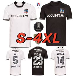 Colo-Colo Voetbalshirts onder 20 Thuis Uit PAVEZ SOLARI FALCON voetbaltenue 23 24 Colo MORALES BOLADOS GIL AMOR PALACIOS FUENTES Camiseta FANS SPELER HEREN KIDS GK