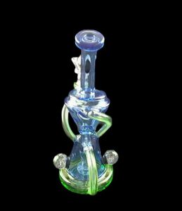 Coloer Recycler Glass Hookah, Rookpijp, Bong 14mm Connector, Factory Direct Prijs Concessies, Welkom op bestelling