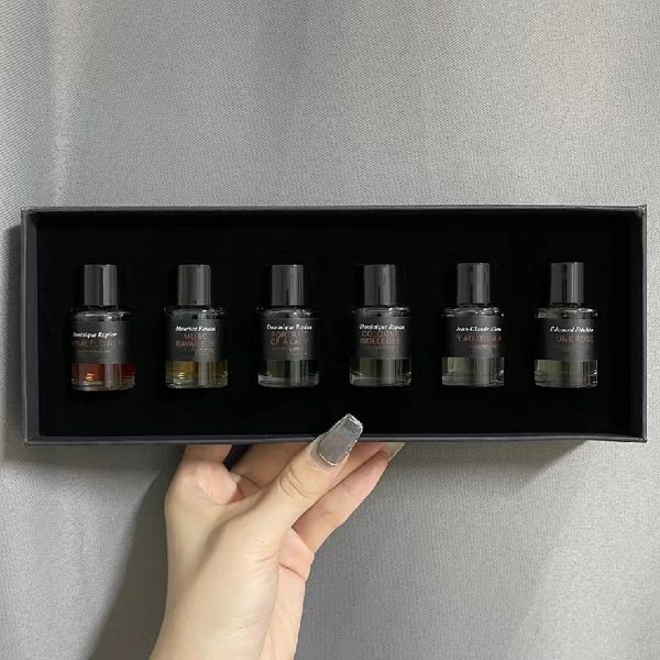 Collection Cologne pour homme Parfum Femme avec 7 ml 6 pièces Set Paris Parfum Femme Parfum 4 en 1 Coffret Cadeau Longue Durée Good Smell Lady Cologne Kit Version Haute Qualité