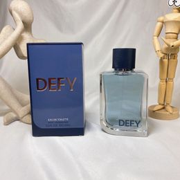 Keulen voor Mens Classic Defy Spray Parfums Designer 100 ml EDT Natural Male Langdurige aangename geurgeuren voor cadeau 3.3 fl.oz eau de toilette Groothandel