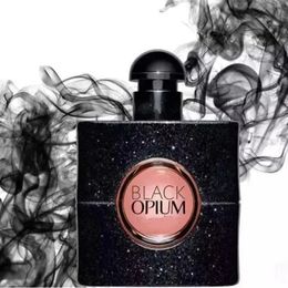 Colonia Regalo Black Opuim Perfume 90ml 3fl.oz Eau De Parfume Lady Black Perfumes Olor de larga duración Mujer Fragancia Edp Spray Velas