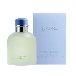 Cologne Gift Blue Blue Man Perfume Pragance for Men 100ml EDT Eau de Parfum Spray PARFUM PARFUMES Longueur Performes agréables durables