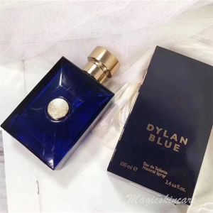 Cologne Men Cologne Dylan Blue Parfum 100 ml Pour Homme Eau De Toilette Cologne Classique Gentleman Longue Durée Original Bouteille Parfum Spr