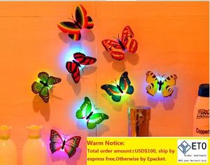 Kleur Veranderlijk Stakbare LED LED BUTTVLACHT NACHT LICHTEN LAMP FESTIVAL PARTY Flash Lighting Toy Home Decoration Lights