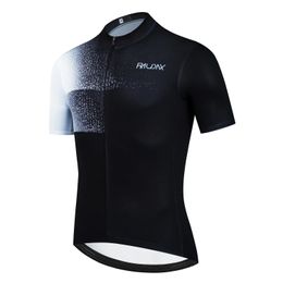 Fragments de collision de couleurs à manches courtes jersey de cyclisme ropa ciclismo hombre Vêtements de cyclisme d'été Men de vélos triathlon