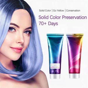 Kleur Kleurfixerende Shampoo Conditioner Color Lock Haarcrème Pasta Vertragen Vervaging Reparatie Beschadigd Voedt Geverfde Kleur Haarverzorging