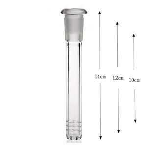 Kleur Glazen Downstem Pijp Flush Top Vrouwelijke Stem Reducer Adapter 14-18mm Lo Pro Diffuus Glazen Down Stem Diffuser Voor Glazen Waterpijpen