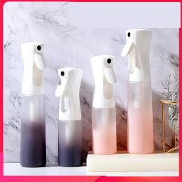 Couleur Gradient Spray Buteille Continent Vide Cosmétique Conteneur Barber Shop Hair Tools Continuous Bouteilles Alcool Désinfection