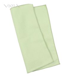 Pañuelo de Color verde, rosa y naranja, pañuelo de algodón liso a cuadros de doble cara, pañuelo cuadrado de bolsillo para hombre, accesorio para fiesta de boda
