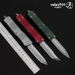 Couleur Hifinder Randonnée 5 types de lame de survie chasse D2 d'aluminium EDC couteaux poignée outil de camping cuisine extérieure faite clé Urvwb