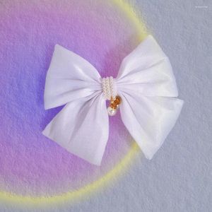 Pinces à cheveux lumineuses pour femmes, couleur Led, perle, romantique, clignotant, papillon, fille, grande taille