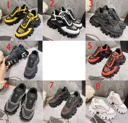 Zapatos de papá con suela gruesa a juego de colores, zapatos individuales deportivos dentados para motocicletas de alta calidad para hombres y mujeres, zapatos formales de caña baja y transformadores