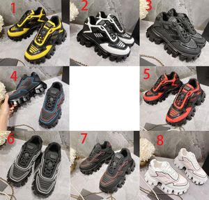 Kleur bijpassende Dikke Soled Dad Shoes Mens en Womens Hoge Kwaliteit Motorfiets Geplande sport Single Shoes Transformers Lage Top formele schoenen