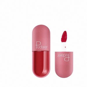 Couleur Mini Capsule Veet Lip Glaze High-fi Rouge à lèvres imperméable Hydrater Lisse Durable Mat Brillant à lèvres Beauté G52a #