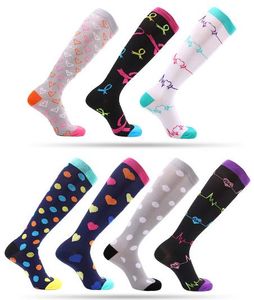 Kleur Mengen Katoen Sports Voetbal Sokken Outdoor Running Wandelen Sokken Magic Compression Socks Groothandel