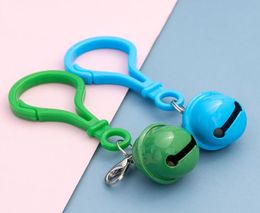 Kleur Plastic Keychain Party Favor Hanging Bell Sieraden Hanger Leuke creatieve persoonlijkheid Small Gift Customization 20219045768