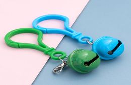 Kleur Plastic Keychain Party Favor Hanging Bell Sieraden Hanger Leuke creatieve persoonlijkheid Small Gift Customization 20211665754