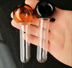 Couleur accessoires en verre fumé en verre, tuyaux fumeurs mini multi-couleurs multiples tuyaux à main le meilleur tuyau en verre de cuillère