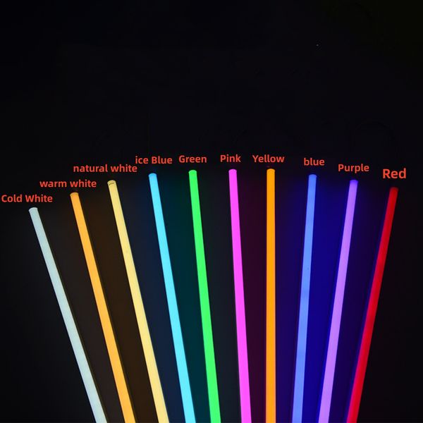 Tubes LED Intégrés Couleur T5 Barres Décoratives Lumineuses Style Steampunk
