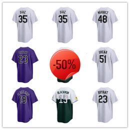 Colorado Custom Rockies Baseball Jerseys 14 Ezequiel Tovar 13 Alan Trejo 11 Jake Cave 9 Brenton Doyle 22 Nolan Jones 68 Jalen Beeks