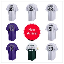 Colorado Custom Rockies Jerseys de béisbol 18 Ryan Feltner 21 Kyle Freeland 26 Austin Gomber 32 Dakota Hudson 40 Tyler Kinley 20 Peter Lambert