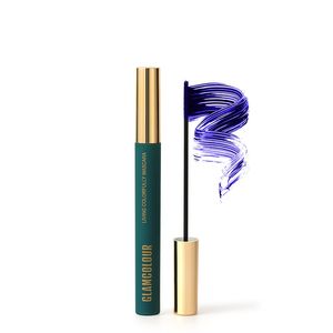 Mascara skinny coloré bleu imperméable longueurs saines Maskara pour des cils plus forts et plus longs, sans grumeaux, sans taches et sans flocons, marron, violet, noir, maquillage des cils