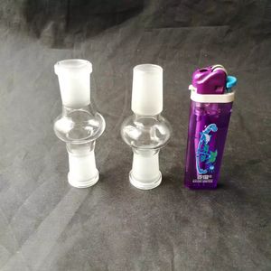 Adaptateur en verre coloré 14 mm 18 mm double verre mâle et femelle Accessoires pour bangs en verre