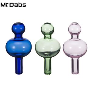 Retail Gekleurde Glas Carb Cap Roken Accessoires 28mm Dia Ronde Bal Koepel Voor Quartz Thermische Banger Quartz Bangers Waterpijp DAB RIG