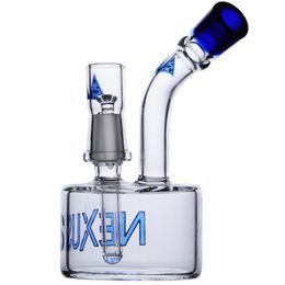 Glass Water Bongs Bubbler Oil Rigs Hookahs Shisha Smoke Pipe Dabber Vasos gruesos Beaker Dab Rigs con junta de 14 mm