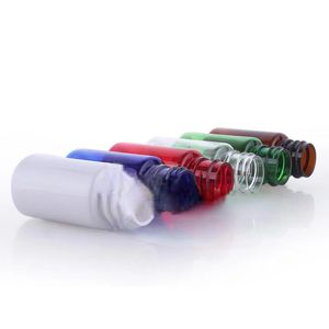 kleurrijke 10ml farmaceutische PET-neussprayfles Plastic emulsieflescontainer Verpakking monsterflessen met pompspuit voor cosmetische verpakking