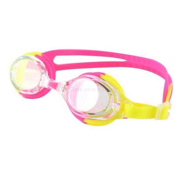 Colorido Ajustable Niños Niños Impermeable Silicona Anti Niebla UV Escudo Gafas de natación Gafas Gafas Gafas con caja al por mayor