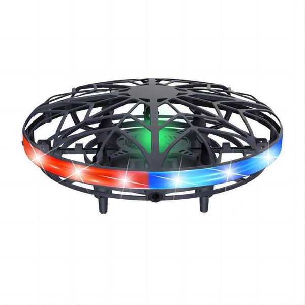 Colorido anticolisión Flying Ball Toy Helicóptero Magic Hand UFO Balls Aircraft Sensing Mini Induction Drone Kids Electric Electronic Toy 2022