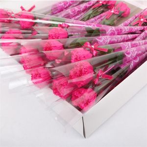 Oeillets artificiels savon fleur Simulation fleurs décor à la maison mariage noël anniversaire fête des mères saint valentin cadeau