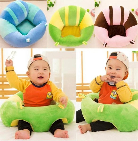 Siège de soutien pour bébé coloré apprendre à s'asseoir chaise douce coussin canapé oreiller en peluche Infantil bébé canapé siège chaise à bascule videurs Jumpers282688657