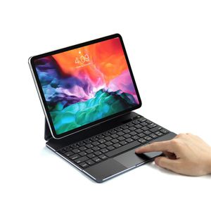Kleurrijk toetsenbord met achtergrondverlichting 360 ° rotatie Slimme reactie Draadloos Bluetooth magisch toetsenbord voor ipad2018 en hoger voor 11 9 inch tot 271y