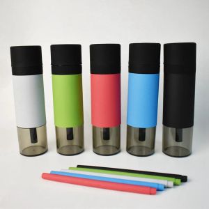 Kit de tuyaux en forme de coupe colorée Filtre à tabac aux herbes sèches Narguilé Shisha Fumer Pipe à eau Voitures Véhicule Portable Main Cigarette innovante Bong