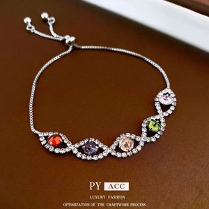 Colorful Diamond Eyes Réglable Instagram coréen Instagram Fashionable and Sweet Design Feel Style Light Style