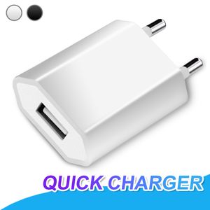Chargeur mural USB universel adaptateur de charge Portable complet 1A adaptateur de charge prise ue pour adaptateur de chargeur de maison universel pour téléphones portables