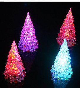 Flash coloré fibre optique LED cadeau de Noël étoile chaude arbre de simulation d'arbre lumineux jouet